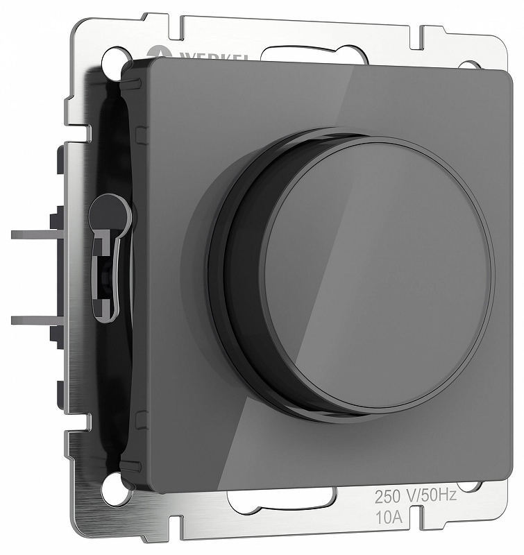 Диммер без рамки Werkel графит акрил W1142044 цвет графит